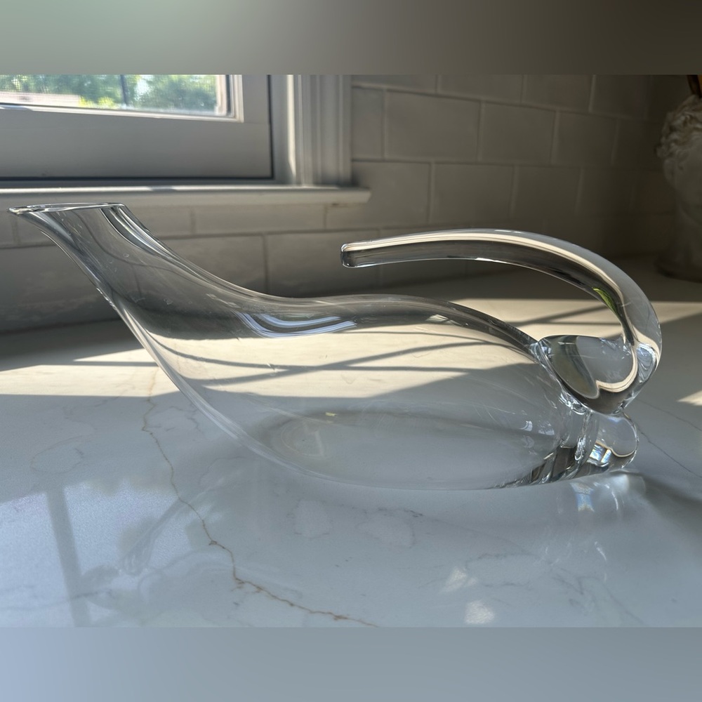 Riedel Duck Blown Glass Wine Decanter